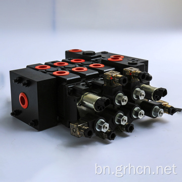 জয়স্টিক সহ GKV80 12V সোলেনয়েড হাইড্রোলিক আনুপাতিক ভালভ